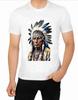 Camiseta de Arte Indio Nativo Sioux Lakota Estampado Vintage