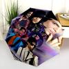 Prince Purple Rain Love Folding Umbrella Durable Travel Travel Umbrella Printing Sun Umbrella
