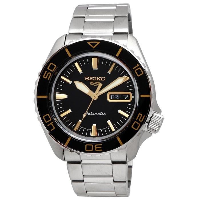 Seiko 5 Sports SKX Series Automatic Watch SRPK99 Silver/Black Dial