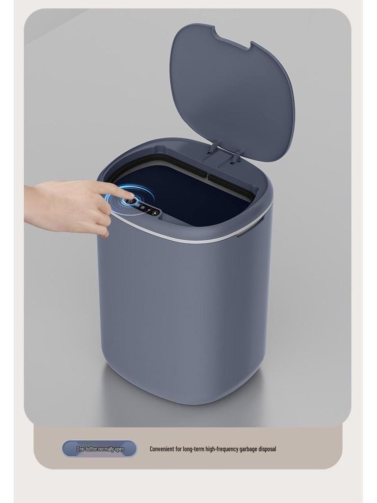 Automatischer Sensor-Mülleimer mit Deckel für Küche, Bad und Wohnzimmer
