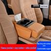 Car Console Riser & Protector with Tissue Box and Cup Holder Storage