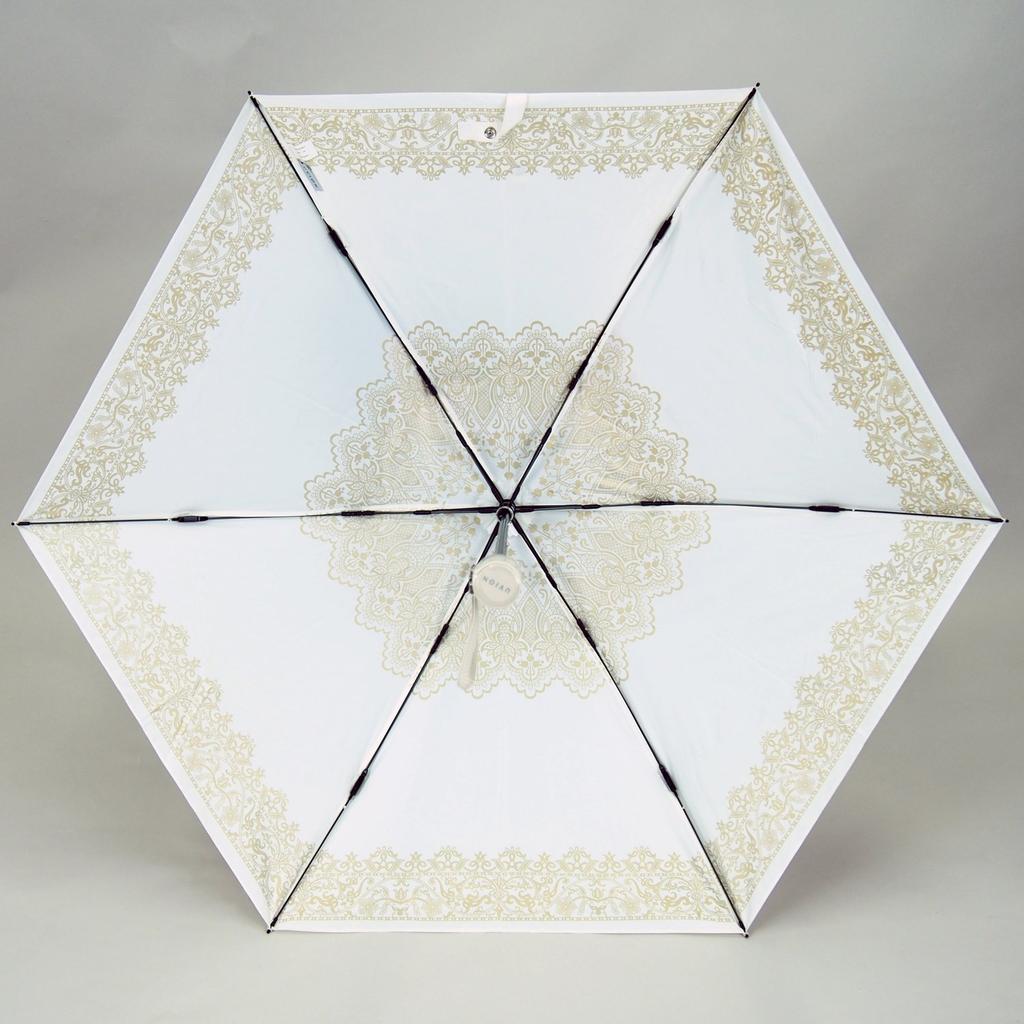 Premium Weiß Faltbarer Leichter Hitze- und Sonnenschutz 3 6 UV Über 3927GD Schirm, Handöffnung, Blockierend, Blockierend, Sonnenschirm/Regenschirm, Spitze, Farben, Gold,