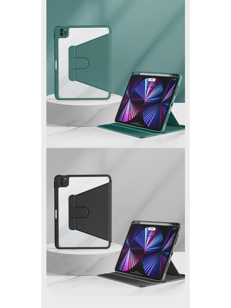 2022 iPad 10, 12.9'' & 11'' iPad Pro, 9th Gen Rotatable Protective Case