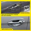 Left Side Exterior Door Handle Cap OE# 82652-2W010 For Hyundai Santa Fe 2013-19