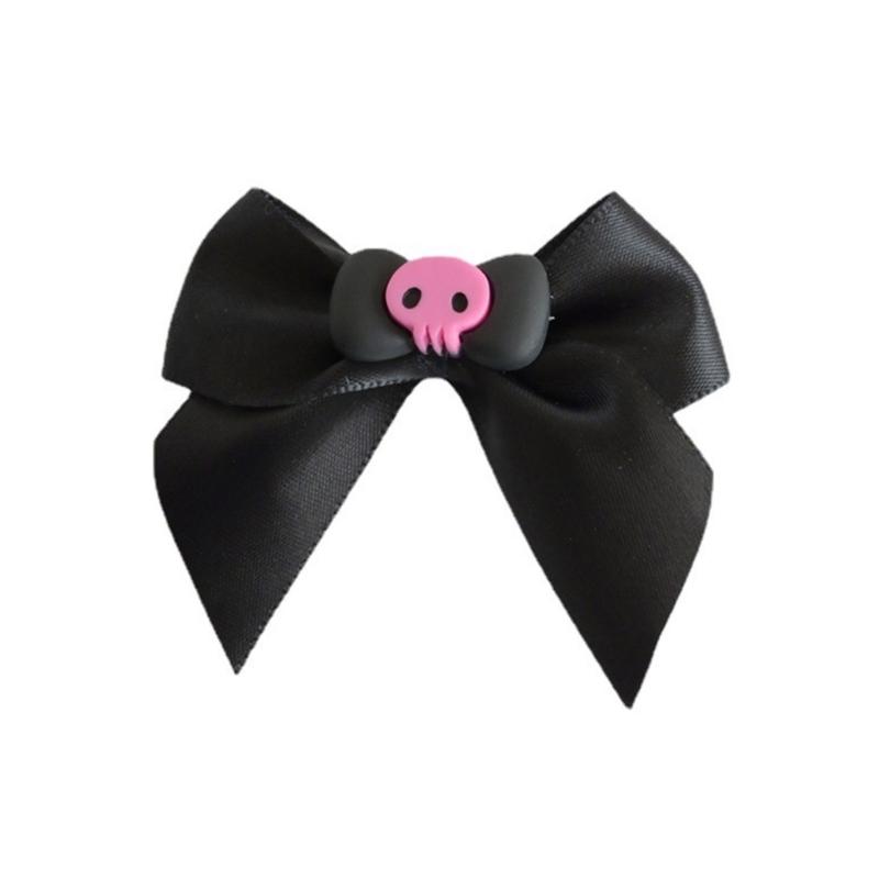 4 kusy Sponka do vlasů ve tvaru lebky s mašlí Jarní Letní Pokrývka hlavy pro Ženu Dívky Focení Cestování Protiskluzová Sponka do vlasů