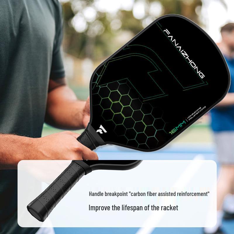 Advanced Player T700 Carbon Fiber Pickleball Paddle: Cross-Border, Hot-Pressed, One-Piece Design for Competition Play