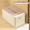Foldable Fabric Organizer: Clothes, Underwear & Pants Storage Box for Wardrobe