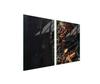Glass Protective Plate for Stove 2x45x52 Wood