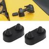 Hood Locking Catch Brackets Rubber 1997-2006 2pcs/Set Accessories For Jeep Wrangler TJ Kit Lock Latches Practical