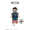 Building Block Soccer Star Figure, World Cup Match Series Educational Toy, Bagged Assembly Mini Bricks for Kids Collectors