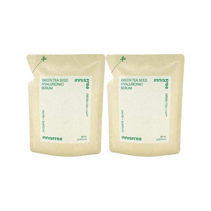 

1+1 Innisfree Green Tea Seed Hyaluronic Acid Serum Refill 80ml (13652942)