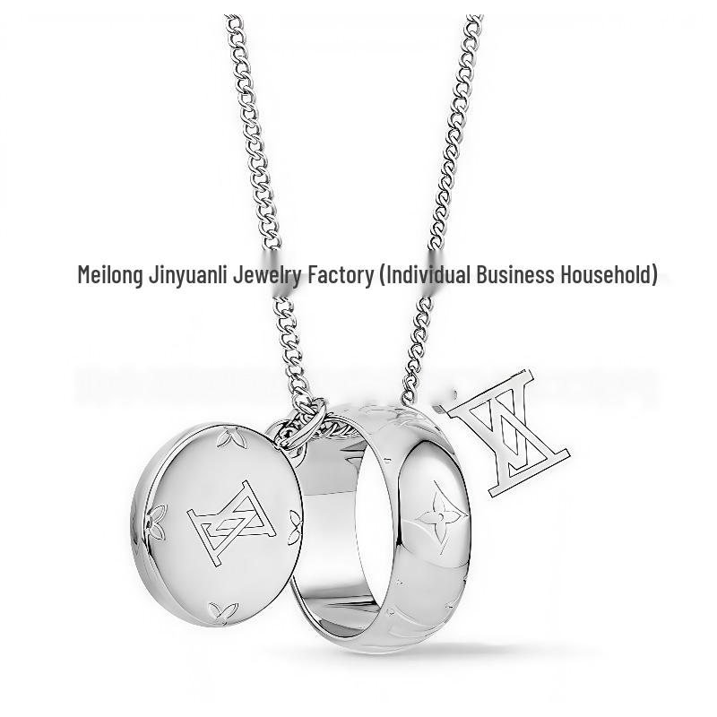 Корейское Стильное Буквенное Ожерелье - Легкая Роскошная Цепочка на Ключицы с Множеством Персональностей