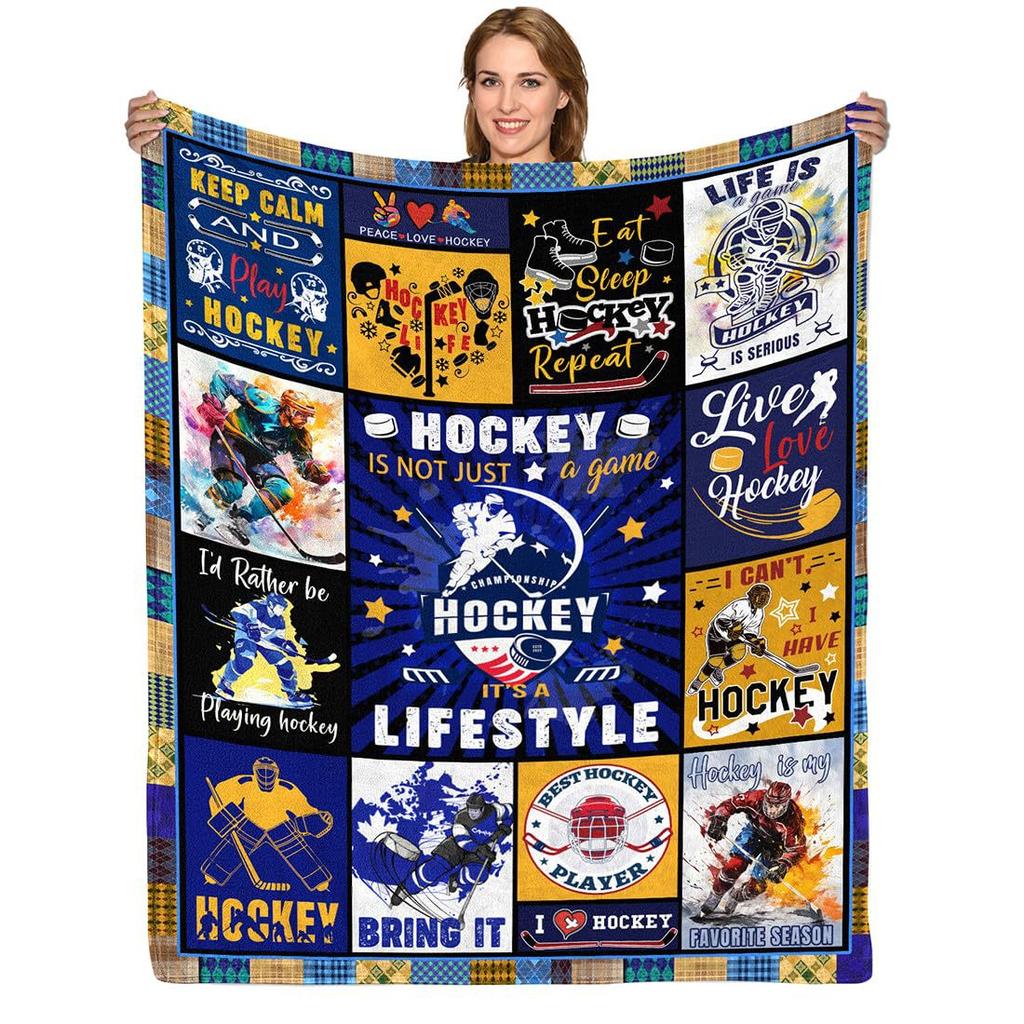 Exercise Enthusiast Printed Blanket for Sofa Bed Travel Camping Living Room Office Conditioning Blanket for All Seasons Gifts