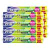 Miaojie Eco-Friendly Food Wrap with Sliding Cutter, 8 Rolls