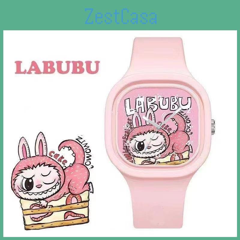 Stilvolle Cartoon Labubu Silikon Quarz Uhr Für Studenten Und Alle Altersgruppen