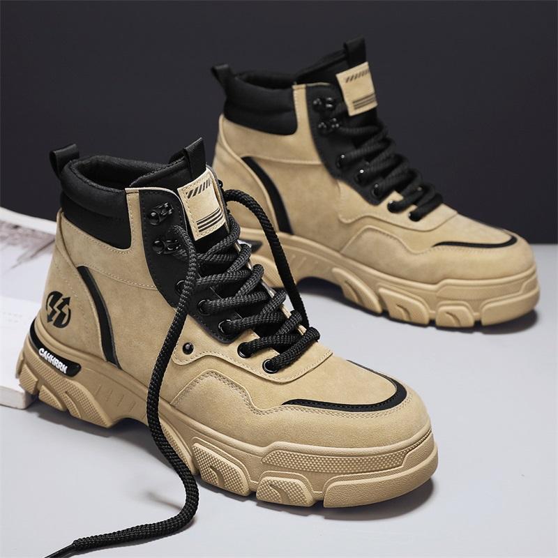 Fashion CYYTL Mens Boots Casual Shoes Cowboy Combat Winter Tactical Motorcycle Chelsea Ankle Leather Work Outdoor Hiking Designer Luxury