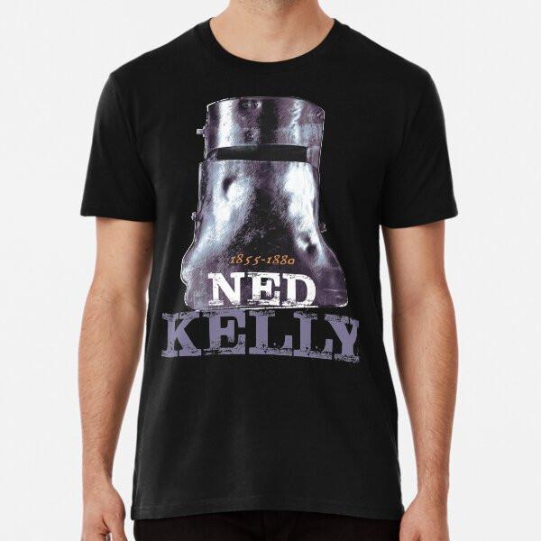 Ned Kelly TShirt Made in Australia Unisex T-Shirt XXXXL