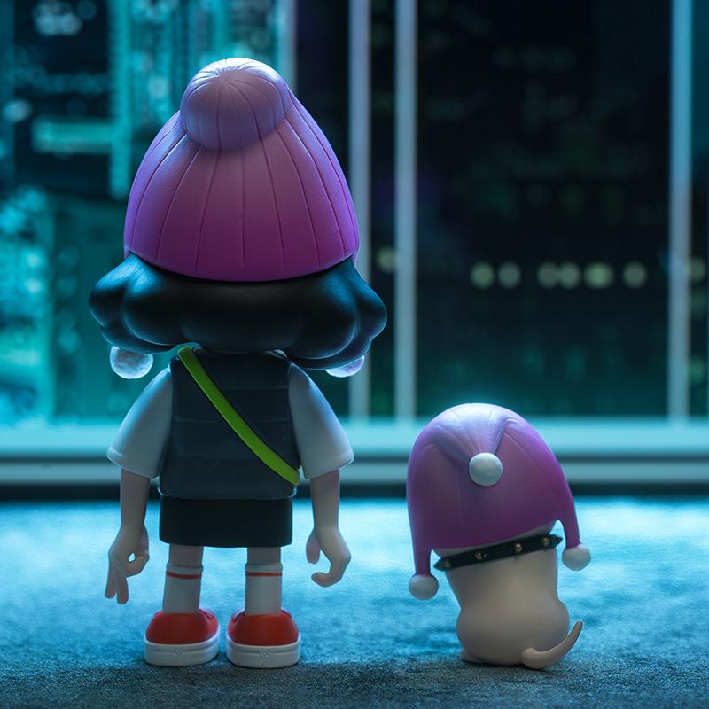 New POP MART VITA NEON Blister Packs 100% 8.46cm VITA-NEON