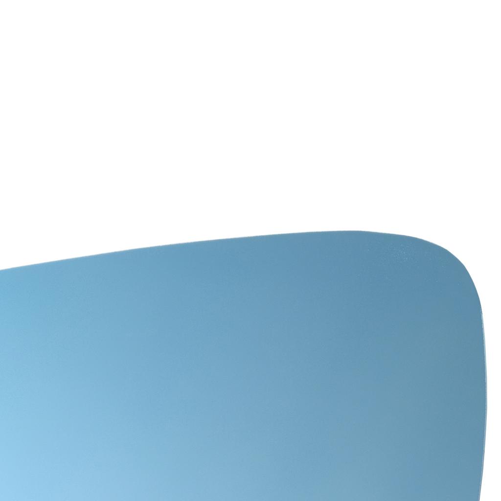 BMW 5 F10 / F11 2009- HEATED BLUE mirror insert left