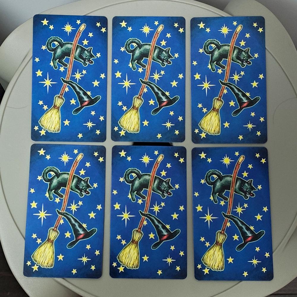 Everyday Witch Tarot In Russian Language 78 Pcs Fun, Practical, Easy-to-use Tarot Cards Based On Classic Rider Deck 10.3*6cm