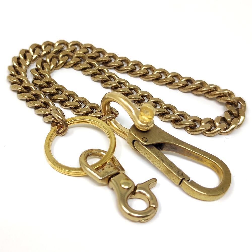 

Wallet Chain Brass Wallet Chain Key Chain Gold H.N.Z Men s hzwc-010