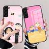 CHARLIE AND L-LOLA-A Phone Case For Samsung S25 Edge Ultra S23 S22 S21 S20 Ultra Plus S24 Fe A54 A53 A25 Glass Cover