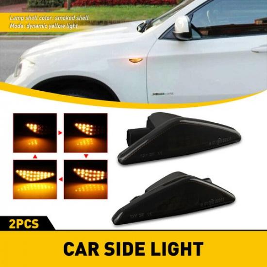 

LED Side Marker Light Fit 2011-2014 BMW X3 SUV (F25) 2007-2013 BMW X5 SUV (E70)
