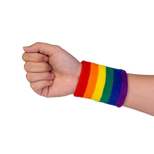 Rainbow Pride Sweatbands Set