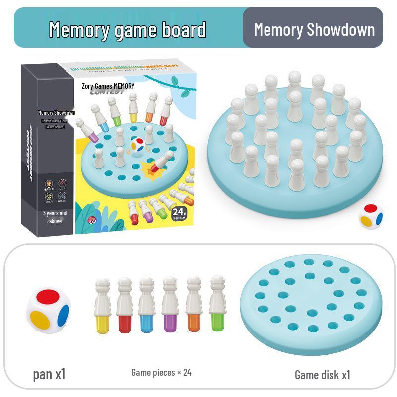 Kids  Color Memory Game for Cognitive Development & Parent-Child Interaction