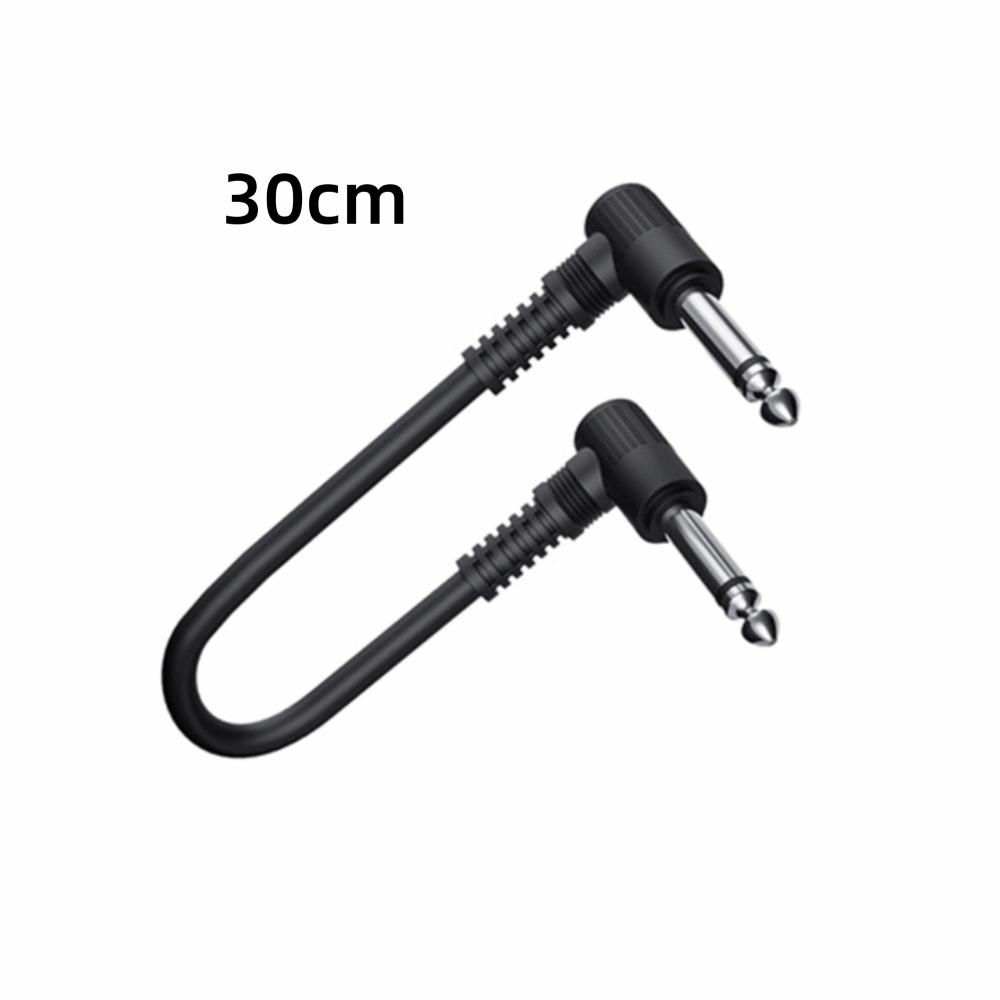 15cm/30cm Guitar Instrument Cable Copper Core Patch Cable Instrument Accessories