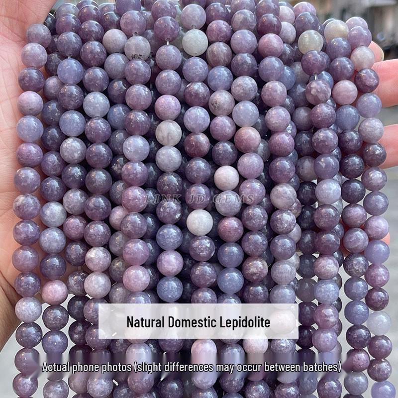 Jing Suo Natürliche Grüne Jade Runde Perlen für DIY Schmuck und Armbänder