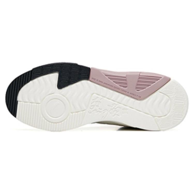 New Anta Flame 3.0 Warm And Wear Resistant High Top Skateboard Shoes Women's White Black Purple 122248088-8