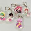 8 szt. Kpop Demon Hunters Huntrix Saja Boys Breloczki Rumi Zoey Jinu Mira Sprzedałem Moją Duszę Breloczki - Akcesoria dla Fanów Kpop Biżuteria