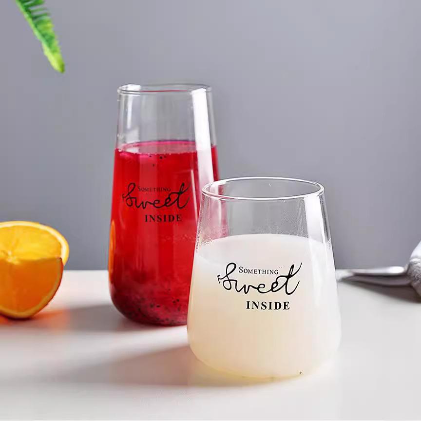 Nordic Style Mount Fuji Whiskey Glass - Transparent, Heat-Resistant, Water Drop Design for Cold Drinks