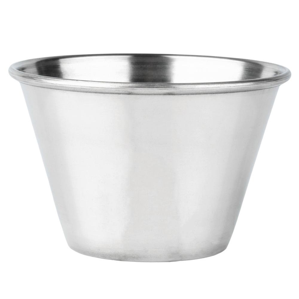 12X Miseczka Stalowa Na Sos Dip Sosjerka Miska Dipówka Pojemnik 7 Cm 100 Ml