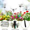 10 Pcs Decorative Stakes, Lifelike 3D Big Dragonflies PVC Dragon Fly Garden Stake for Indoor Outdoor Yard Balcony Plant Flower Pot Decor