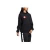 Adidas Originals Cny Ribbed Cuff Pullover Hoodie Women Hoodies Black HD0338