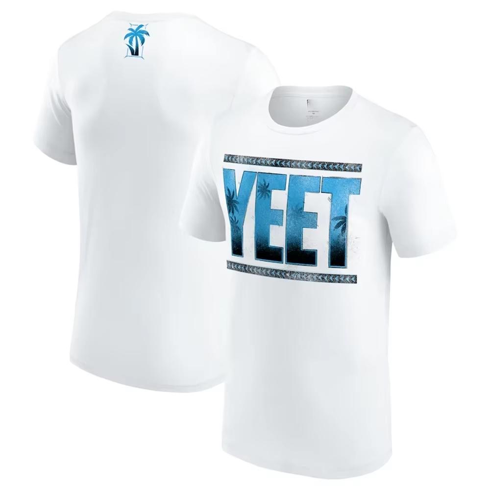 Jey Uso Yeet Wrestling Sports T-Shirt Men Hot Sale New Summer Women Short Sleeve Tops Shirts