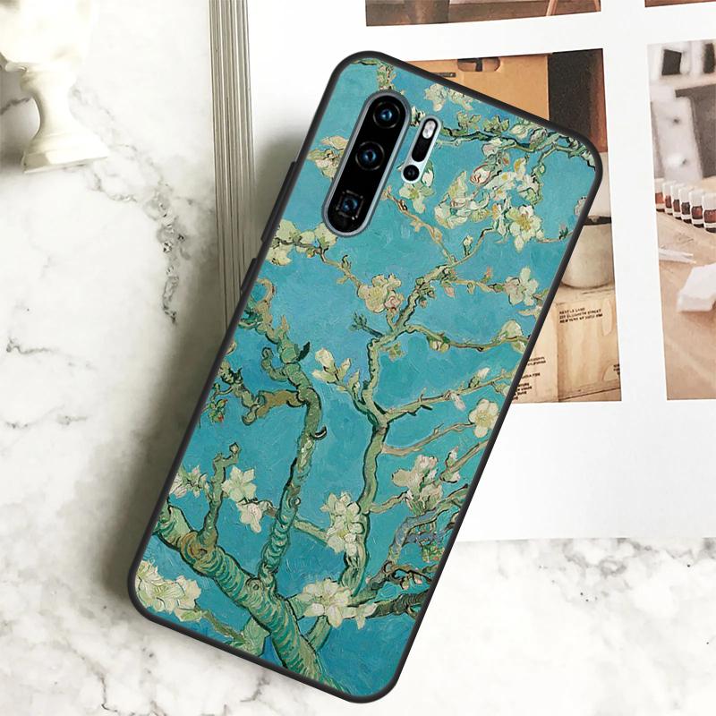 Van Gogh Starry Night Case For Huawei Nova 10 SE 9 5T 11i 8i 3i 11 Pro Y91 Y90 Y70 Y61 Y60 P30 P20 P40 Lite Cover
