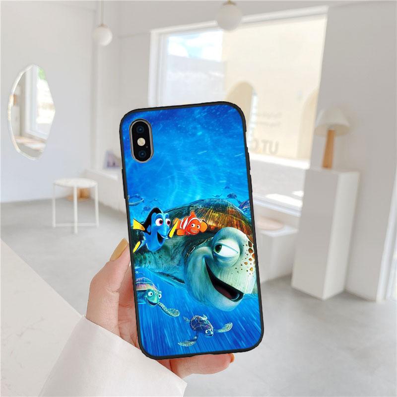 CJ52 Finding Nemo Soft Shell Phone Case for iPhone SE X XS XR 11 16E 17 Pro Max Air 8 7 6 6s Plus