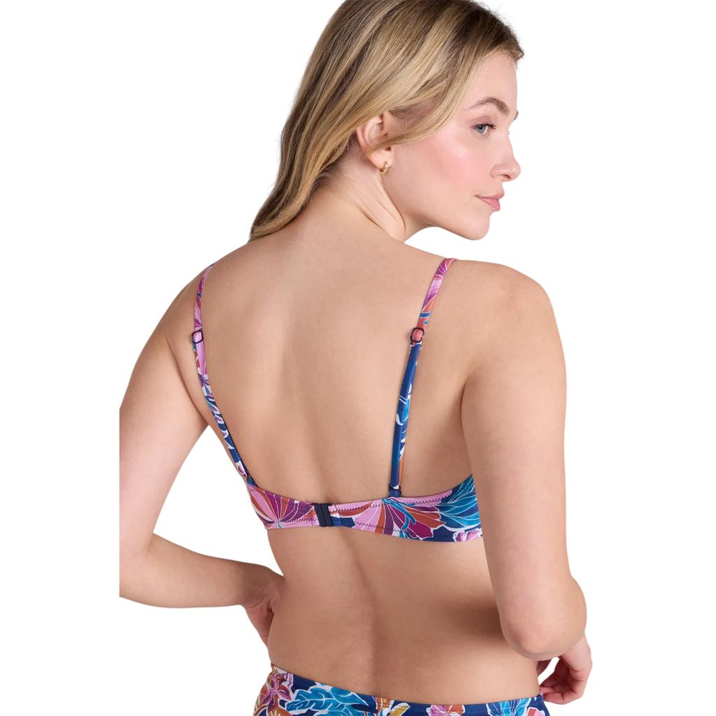 Animal Womens/Ladies Docks Flowers Bandeau Bikini Top