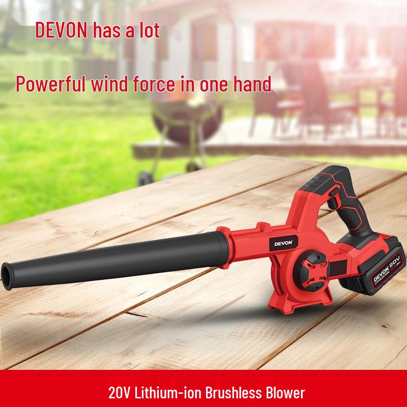 

Аккумуляторный бесщеточный воздуходув-пылесос Daya 20V - Портативный, Эффективный, Высокая мощность. 4712E【Machine Head Only】