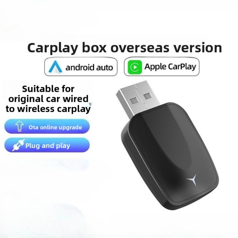 2 In 1 Wireless CarPlay Box Android Auto Adapter Convert Wired To Wireless CarPlay for Easy Car Navigation