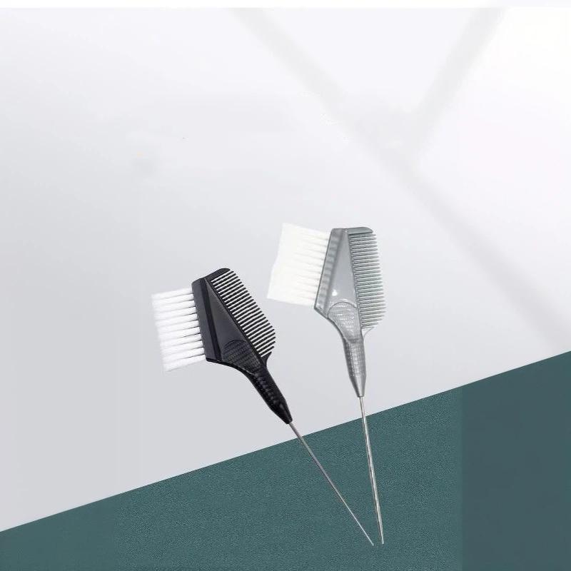 Professional Hair Dye Brush Dual-Sided Design 1PC Non-slip Handle Even Color Application for Home Salon Hairdressers
