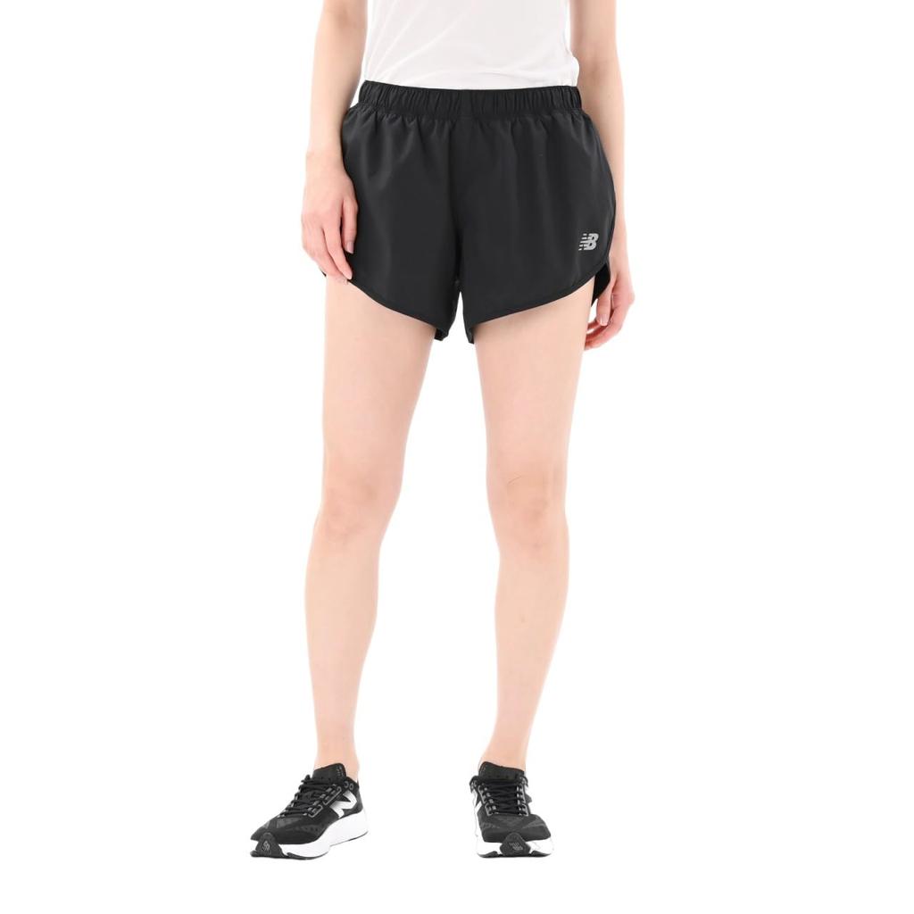 Sport Shorts 3 inches BK [New Balance] Women's (with inner) (WS51209) (Black)