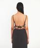 Daiaegeuneol Strap Sleeveless Dress (Dark Gray)