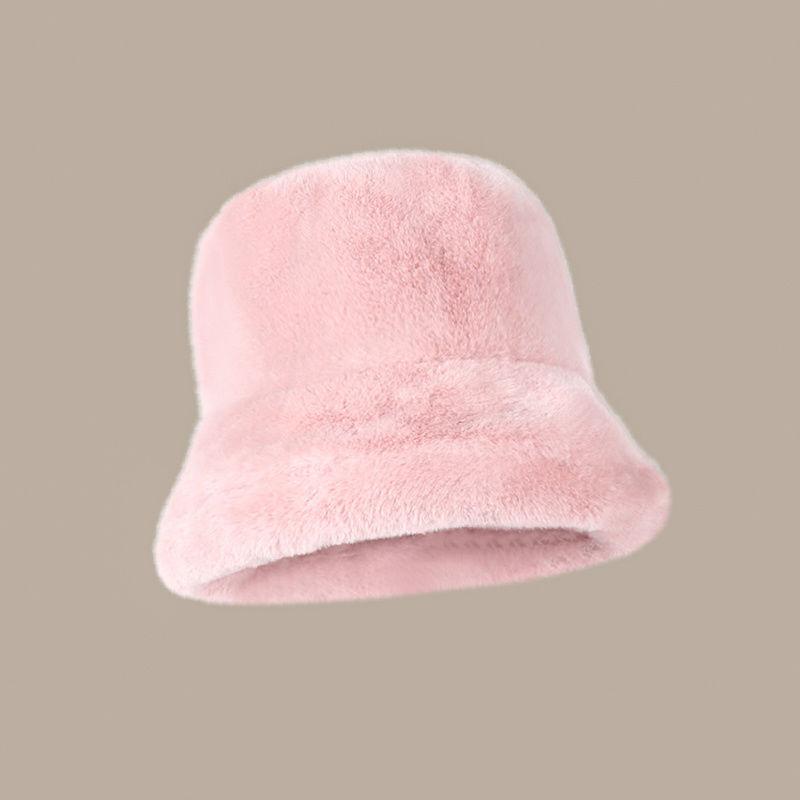 Verdickter Fischerhut für Damen, mit flacher Oberseite, großer Fischerhut, warme Wintermützen für Damen, Panamahut, Outdoor-Fischermütze, Gorras