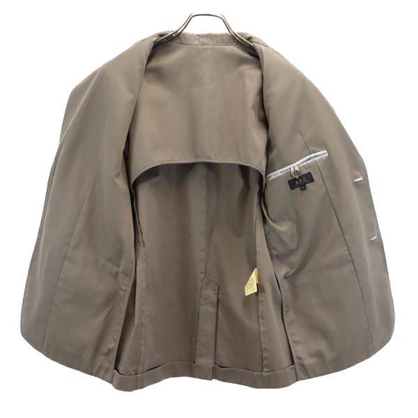 A.P.C. Anzug-Set Oberteil XS/Hose W32 grau Maßgeschneiderte Jacke Lange Hose Herren Gebraucht
