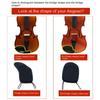 Protector Violin Chin Rest Pad Cushion Fiddle Soft Cotton Cover  4/4 Violin