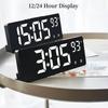 2023 Digital Alarm Desk Clock for A Bedroom LED Clock with Temperature Electronic Table Date Display with Large Screen Home Decor